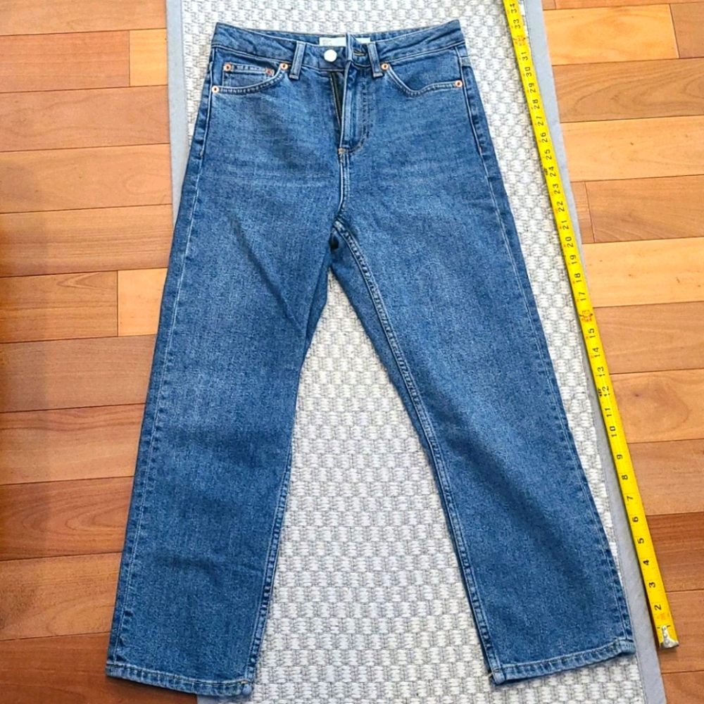 Topshop petite moto jeans